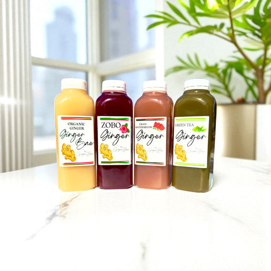 GingerBae Fresh Drinks Sampler