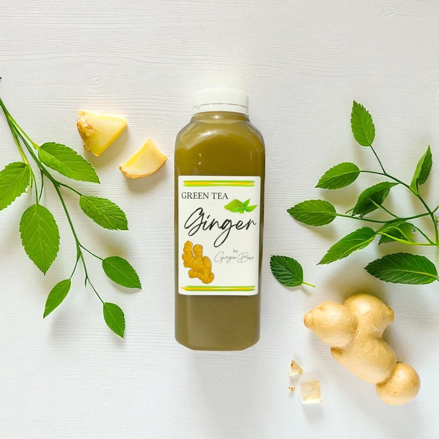 Ginger Green Tea - Fresh Drink