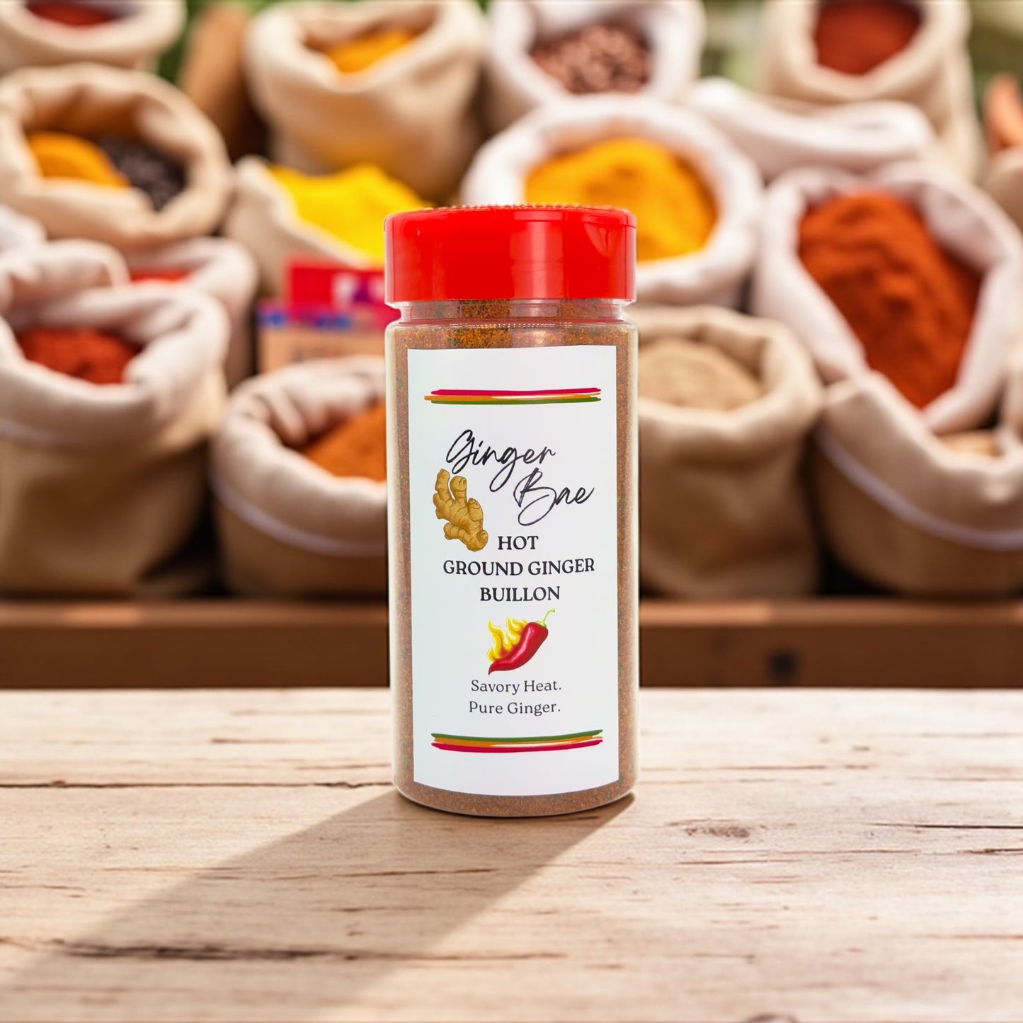 Hot Ground Ginger Buillon