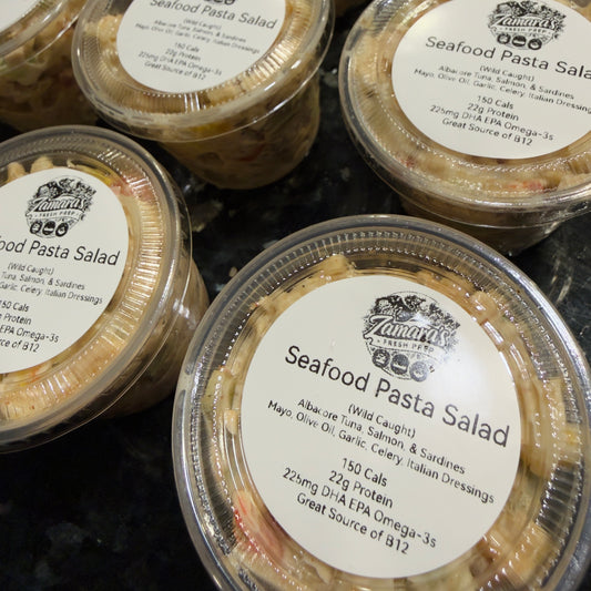 Wild-Caught Seafood Pasta Salad