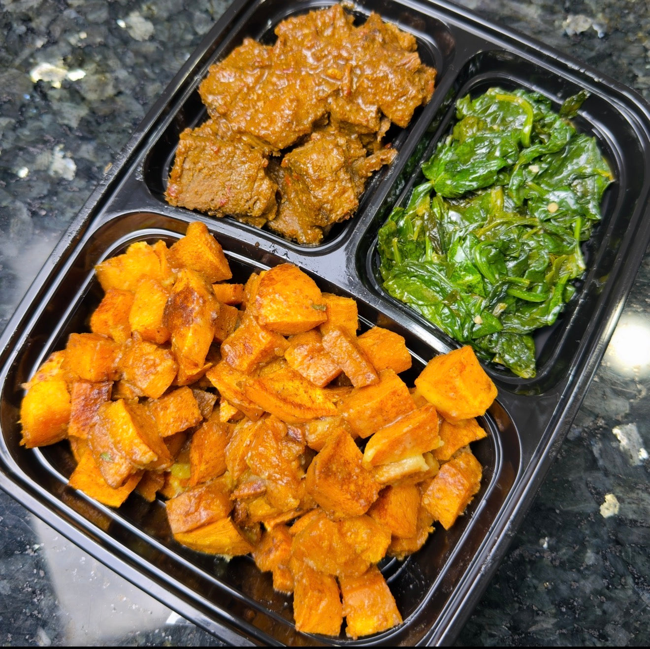 Steak Tips & Sweet Potatoes