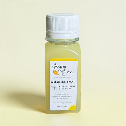 Ginger Wellness Shot - Ginger, Baobab & Lemon