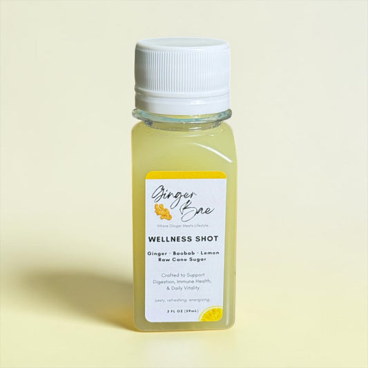 Ginger Wellness Shot - Ginger, Baobab & Lemon